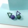 Geometric Triangle Earrings Jewelry Asymmetric in Women's Drop & Dangle Earrings