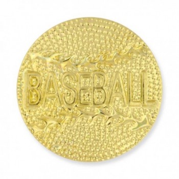 Gold Baseball Gold Chenille Sports Lapel Pin - CJ119PEKZRH