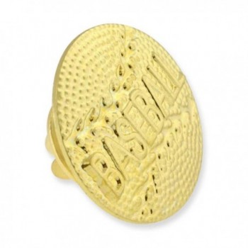 Gold Baseball Chenille Sports Lapel