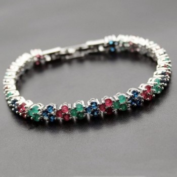 HERMOSA Fashion Bracelet Sapphire Bracelets in Women's Link Bracelets