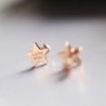 ELBLUVF Stainless steel Plated Earrings in Women's Stud Earrings