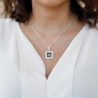 Disease Awareness Classic Silver Necklace in Women's Chain Necklaces