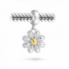 Bling Jewelry Plated Flower Sterling