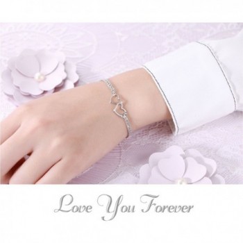 Sterling Silver Forever Double Bracelets