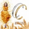 JOVO LOVE Stainless Bracelet Thanksgiving in Women's Bangle Bracelets