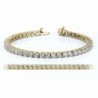 Women Plated Zirconia Tennis Bracelet