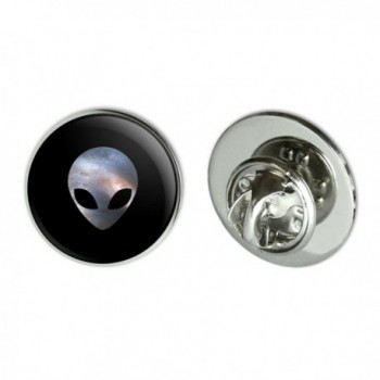 Alien Head in Space Metal 0.75" Lapel Hat Pin Tie Tack Pinback - CN184IS00ZA