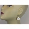 Sterling Silver Mother Earrings Smooth in Women's Drop & Dangle Earrings
