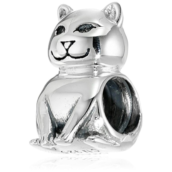 Chamilia Sterling Silver Cat Bead Charm - CC11DGJJIV1 Chamilia Sterling Silver Cat Bead Charm - CC11DGJJIV1