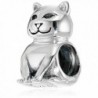 Chamilia Sterling Silver Cat Bead Charm - CC11DGJJIV1