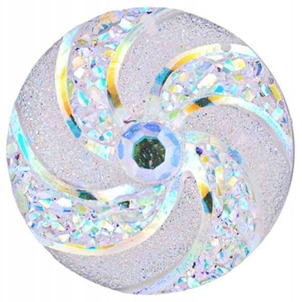 Iridescent Resin Ginger Snap - Snap Button - CQ17X66E03M