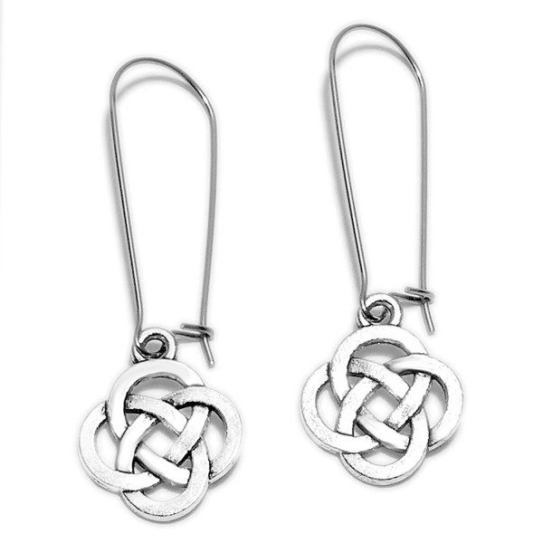 Sabai NYC Knots Dangle Earrings on Kidney Ear Wires - C812O10A27P
