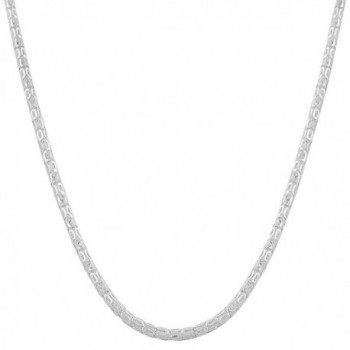 Sterling Silver 2.4-mm Oval Popcorn Chain (24 Inch) - CT118NE79PV