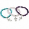 Zhepin Silver bracelet Girlfriend Bracelet - Alloy Cross Set - CS186N09XY7
