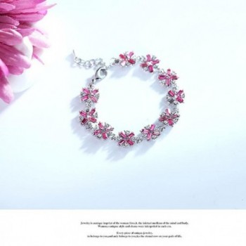 Sterling Swarovski Bracelet Zirconia Bracelets in Women's Strand Bracelets