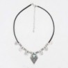 Peony T Necklace Pendant Turquoise triangle Silver in Women's Choker Necklaces