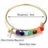 Jauxin Chakra Hand Woven Natural Bracelet in Women's Bangle Bracelets