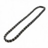 Accents Kingdom Women's Magnetic Hematite Simulated Pearl Necklace - "Black - 8mm bead- 18"" Long" - CO116KQXPJN