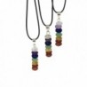 Stone Chakra Necklace Natural Pendent in Women's Choker Necklaces