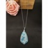 Fashion Pendant Necklace Earrings Blue%EF%BC%88rhombus in Women's Drop & Dangle Earrings