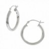 Sterling Silver Tarnish Free Earrings Diameter