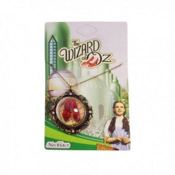 Wizard Oz Ruby Slippers Necklace