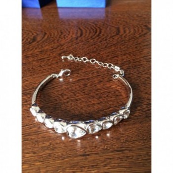 Swarovski Elements Bracelet Valentines Girlfriend in Women's Link Bracelets