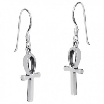 Petite Egyptian Sterling Silver Earrings