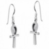 Petite Egyptian Sterling Silver Earrings