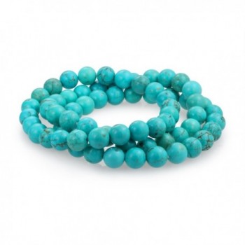 Bling Jewelry Stackable Reconstituted Turquoise