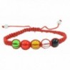 5 Elements Hand Made Red String Bracelet - Brings Good Balance and Harmony - CQ11FPWGWYN