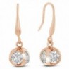 Sparkle Bargain's Swarovski Elements Sparkle Ball Women's Fashion Earrings - Rose - CC128T3S9GX