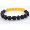 Volcanic natural meditation healing bracelet