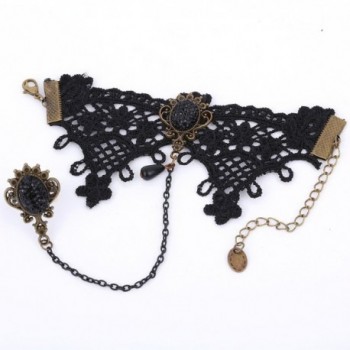 YAZILIND Black Bracelets Lolita Jewelry