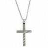 American Flag Cross Necklace - Stainless Steel - Christian Hardware - CH14 - CN180TQ7H5I