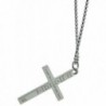 American Flag Cross Necklace Stainless