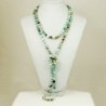 Ny6design Hand Knotted Multi colored Amazonite N16040507f in Women's Strand Necklaces