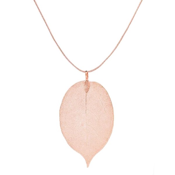 Necklace Pendants Collarbone Delicate Minimalist - Rose Gold - CN186KGN9A2