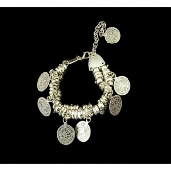 SUNSCSC Silver Bracelet Bohemian Jewelry