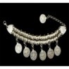 SUNSCSC Silver Bracelet Bohemian Jewelry in Women's Bangle Bracelets