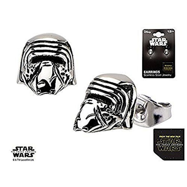 Disney Women's Star Wars Stainless Steel Episode 7 Kylo Ren 3D Stud Earrings - C5127EAQTE5