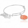 Alex and Ani Team USA Basketball Expandable Bangle Bracelet - Shiny Silver - CG12EU7W74H