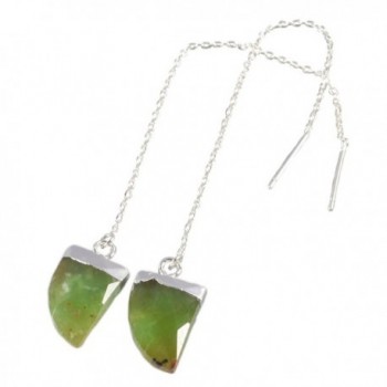 ZENGORI Australia Faceted Threader Earrings