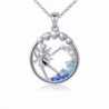 S925 Sterling Silver Fairy with Angel Wings Jewelry Pendant Necklace for Girls Women - CO183253559