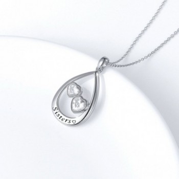 Sterling Forever Sisters Pendant Necklace