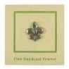 Fleur Lis Lapel Pin Count in Women's Brooches & Pins