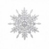 Fashion Classic Silver Plated Snowflake Brooches