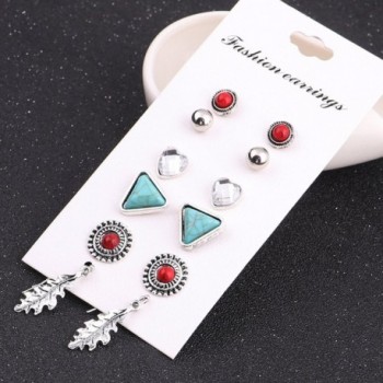 Monily Bohemia Earring Turquoise Earrings in Women's Stud Earrings