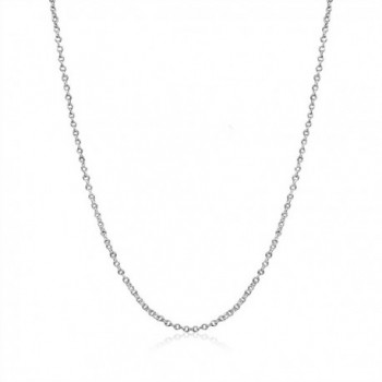 Sterling Silver 1 5mm Cable Necklace