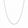 Sterling Silver 1 5mm Cable Necklace